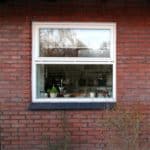 2-delt vindue i smart løsning med opluk øverst